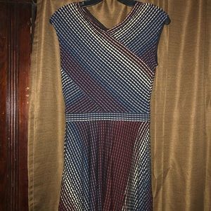 BCBGMAXAZRIA multi colored dress